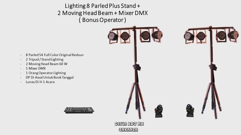 Paket Lighting 2000 Watt
