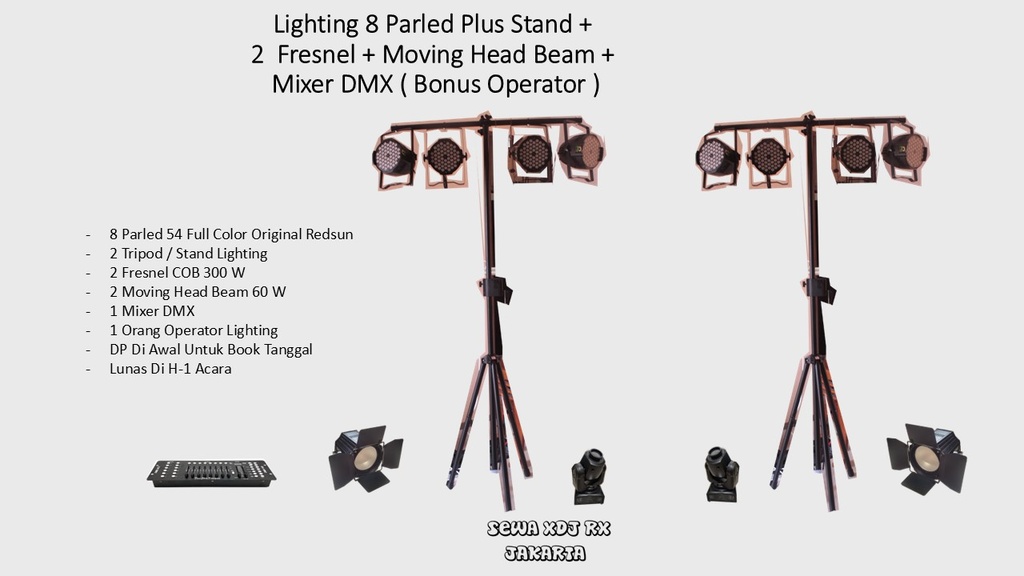 Paket Lighting 3000 Watt