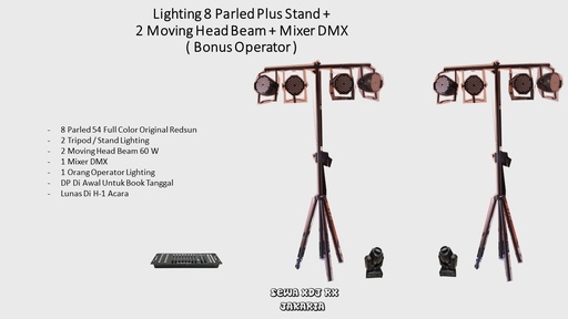 Paket Lighting 2000 Watt